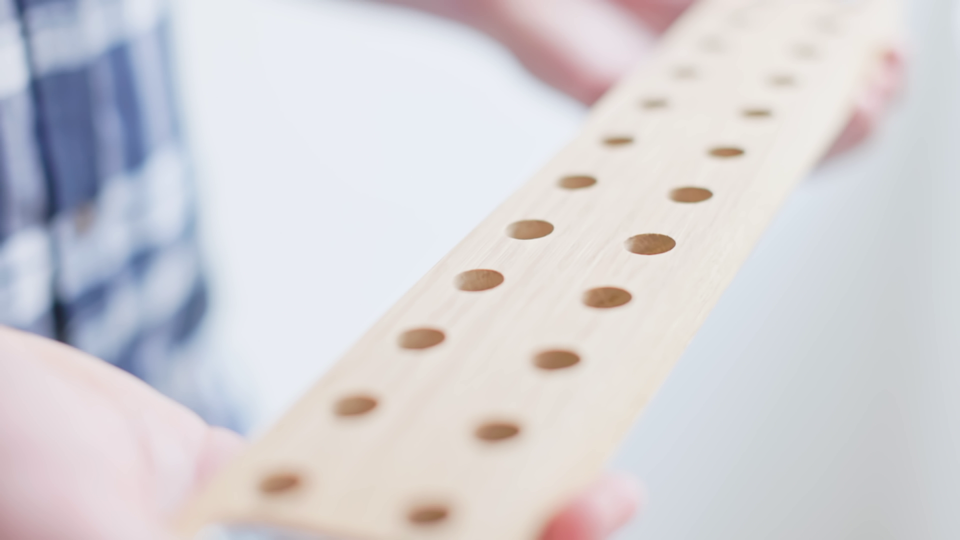 Knivmagnet i egetræ