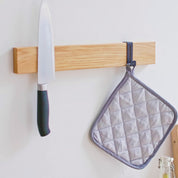 Knivmagnet i egetræ