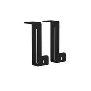 Krog til knivmagnet - Sort - 2 stk.